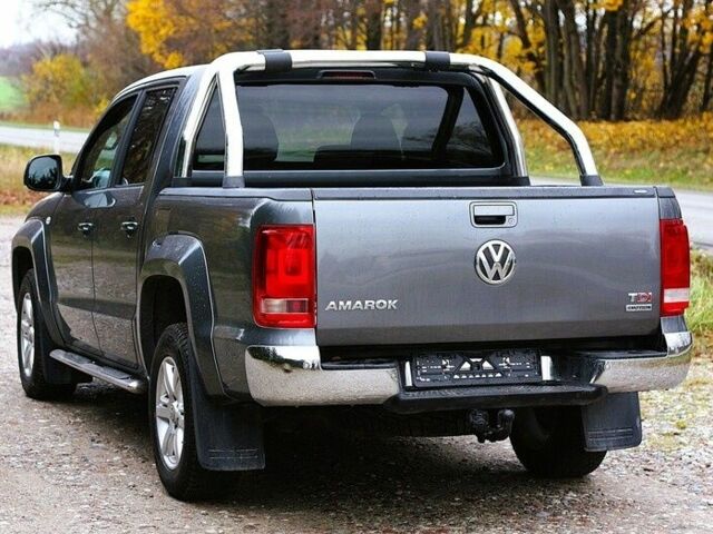 Серый Фольксваген Амарок, объемом двигателя 2.5 л и пробегом 178 тыс. км за 6250 $, фото 7 на Automoto.ua