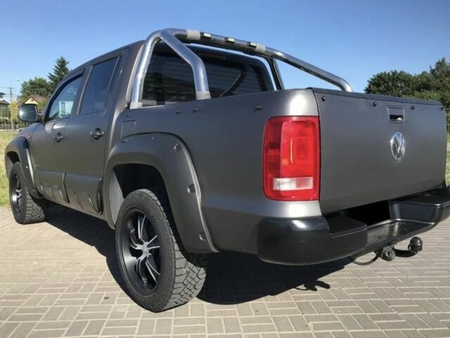 Серый Фольксваген Амарок, объемом двигателя 2 л и пробегом 320 тыс. км за 4300 $, фото 1 на Automoto.ua