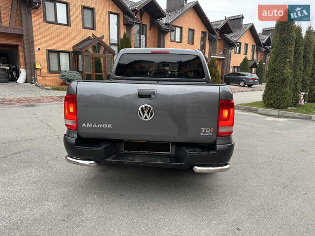 Серый Фольксваген Амарок, объемом двигателя 2 л и пробегом 148 тыс. км за 22000 $, фото 6 на Automoto.ua