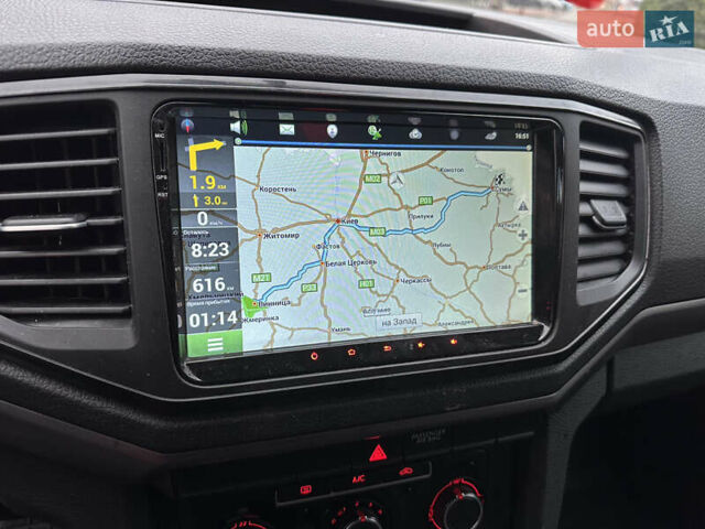 Серый Фольксваген Амарок, объемом двигателя 2 л и пробегом 148 тыс. км за 22000 $, фото 19 на Automoto.ua