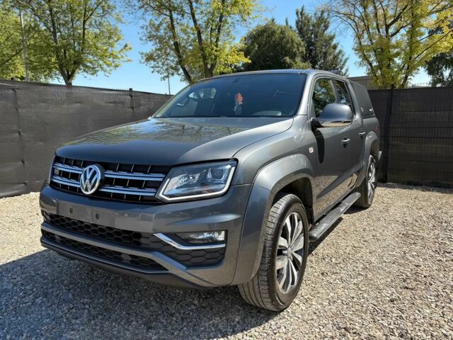 Серый Фольксваген Амарок, объемом двигателя 3 л и пробегом 48 тыс. км за 17200 $, фото 2 на Automoto.ua