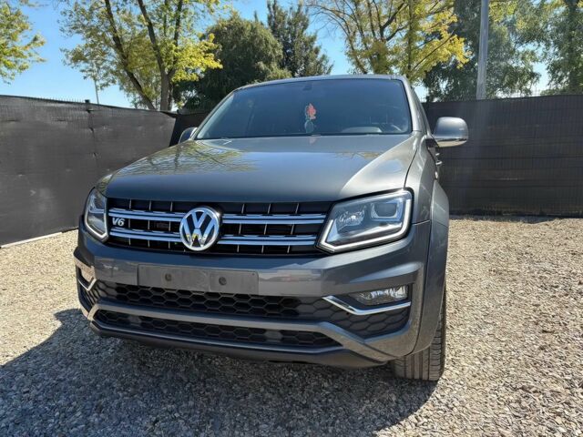 Серый Фольксваген Амарок, объемом двигателя 3 л и пробегом 48 тыс. км за 17200 $, фото 1 на Automoto.ua