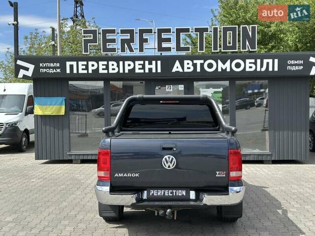 Синий Фольксваген Амарок, объемом двигателя 1.97 л и пробегом 362 тыс. км за 18500 $, фото 9 на Automoto.ua