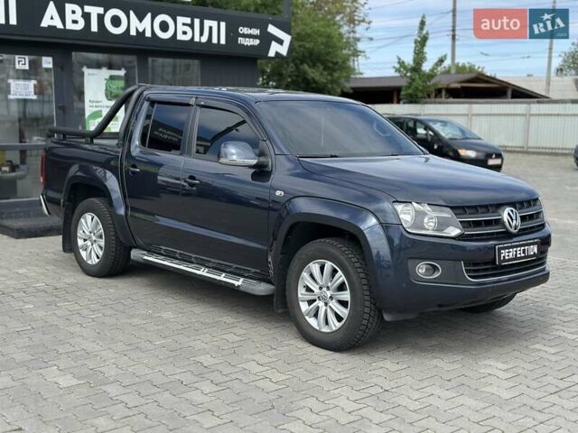 Синий Фольксваген Амарок, объемом двигателя 1.97 л и пробегом 362 тыс. км за 18500 $, фото 1 на Automoto.ua