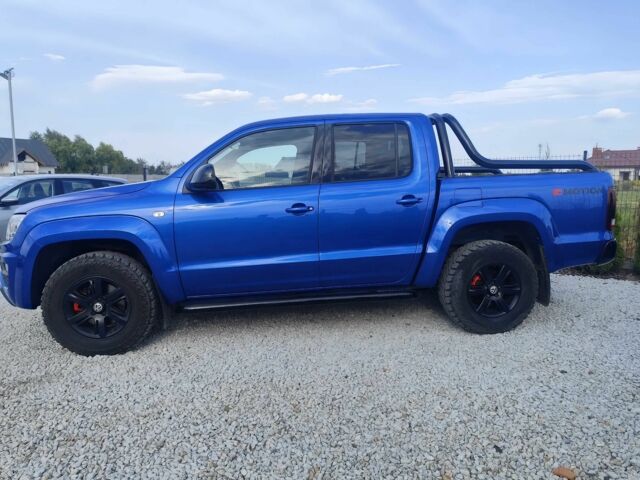 Синий Фольксваген Амарок, объемом двигателя 3 л и пробегом 51 тыс. км за 16000 $, фото 3 на Automoto.ua