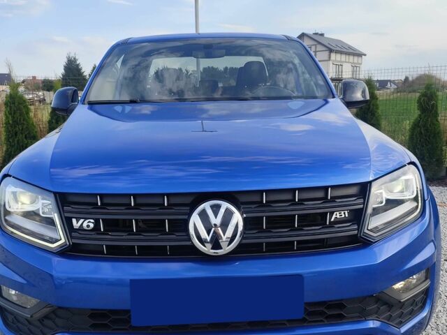 Синий Фольксваген Амарок, объемом двигателя 3 л и пробегом 51 тыс. км за 16000 $, фото 1 на Automoto.ua