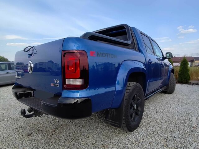 Синий Фольксваген Амарок, объемом двигателя 3 л и пробегом 51 тыс. км за 16000 $, фото 4 на Automoto.ua