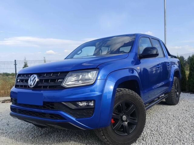 Синий Фольксваген Амарок, объемом двигателя 3 л и пробегом 51 тыс. км за 16000 $, фото 2 на Automoto.ua