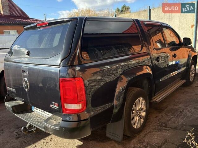 Фольксваген Амарок 2018 в Прилуках на Automoto.ua Синий Фольксваген Амарок, объемом двигателя 1.97 л и пробегом 252 тыс. км за 25000 $, фото 3 на Automoto.ua