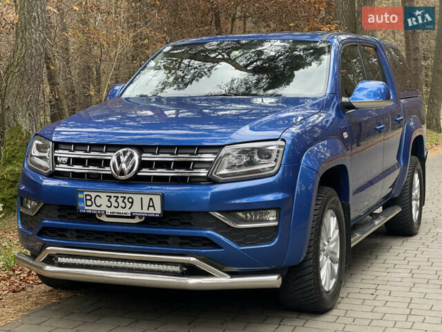 Синий Фольксваген Амарок, объемом двигателя 2.97 л и пробегом 118 тыс. км за 43700 $, фото 2 на Automoto.ua