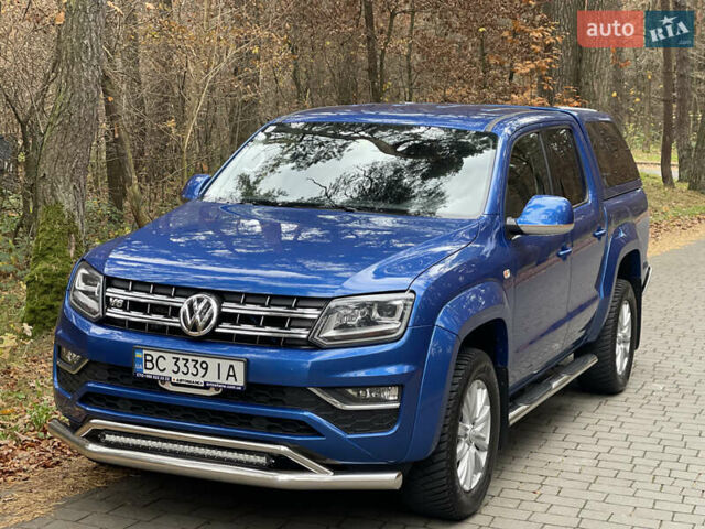 Синий Фольксваген Амарок, объемом двигателя 2.97 л и пробегом 118 тыс. км за 43700 $, фото 3 на Automoto.ua