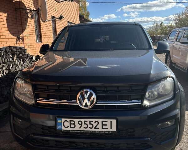 Фольксваген Амарок 2018 в Прилуках на Automoto.ua Синий Фольксваген Амарок, объемом двигателя 1.97 л и пробегом 252 тыс. км за 25000 $, фото 1 на Automoto.ua