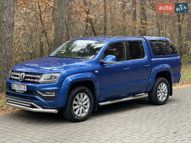 Синий Фольксваген Амарок, объемом двигателя 2.97 л и пробегом 118 тыс. км за 43700 $, фото 4 на Automoto.ua
