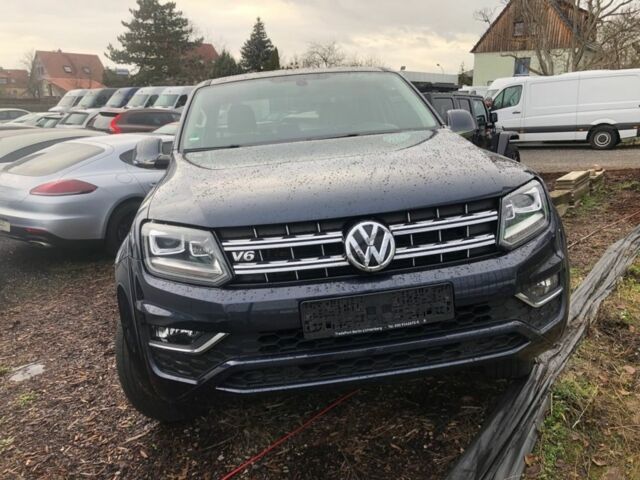 Синий Фольксваген Амарок, объемом двигателя 3 л и пробегом 100 тыс. км за 13800 $, фото 3 на Automoto.ua