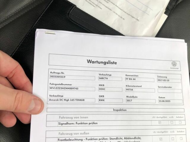 Синий Фольксваген Амарок, объемом двигателя 3 л и пробегом 100 тыс. км за 13800 $, фото 21 на Automoto.ua