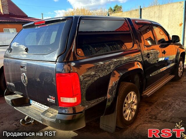 Фольксваген Амарок 2018 в Прилуках на Automoto.ua Синий Фольксваген Амарок, объемом двигателя 2 л и пробегом 252 тыс. км за 25000 $, фото 1 на Automoto.ua