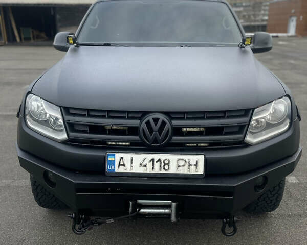 Зеленый Фольксваген Амарок, объемом двигателя 1.97 л и пробегом 300 тыс. км за 14900 $, фото 3 на Automoto.ua