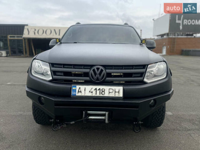 Зеленый Фольксваген Амарок, объемом двигателя 1.97 л и пробегом 300 тыс. км за 14900 $, фото 2 на Automoto.ua