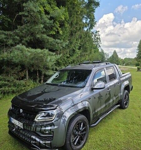 Зеленый Фольксваген Амарок, объемом двигателя 2 л и пробегом 234 тыс. км за 4799 $, фото 2 на Automoto.ua