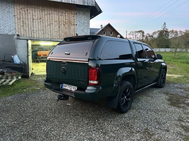 Зеленый Фольксваген Амарок, объемом двигателя 3 л и пробегом 173 тыс. км за 35500 $, фото 10 на Automoto.ua