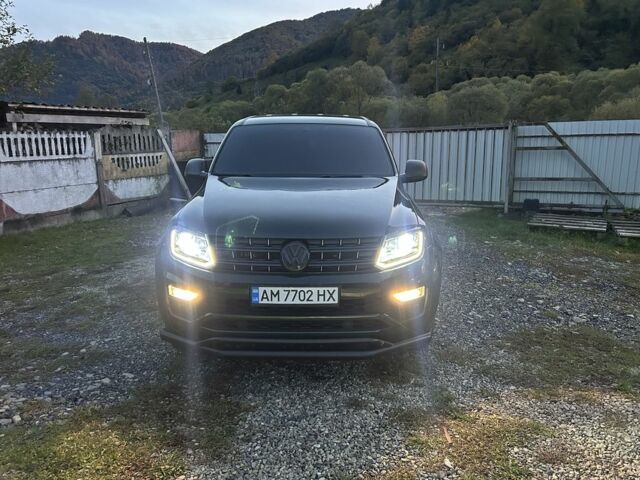 Зеленый Фольксваген Амарок, объемом двигателя 3 л и пробегом 173 тыс. км за 35500 $, фото 2 на Automoto.ua