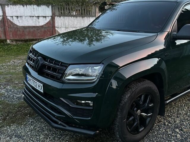 Зеленый Фольксваген Амарок, объемом двигателя 3 л и пробегом 173 тыс. км за 35500 $, фото 5 на Automoto.ua