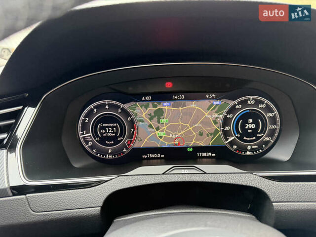 Черный Фольксваген Arteon, объемом двигателя 1.98 л и пробегом 173 тыс. км за 22900 $, фото 9 на Automoto.ua
