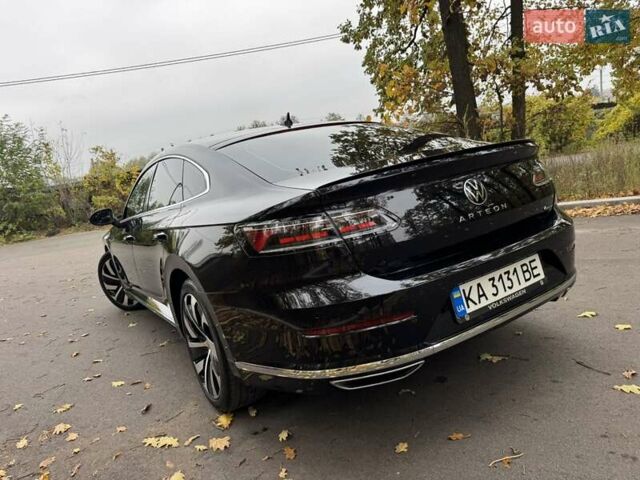 Черный Фольксваген Arteon, объемом двигателя 1.98 л и пробегом 35 тыс. км за 33500 $, фото 4 на Automoto.ua