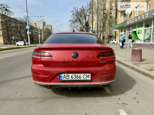 Красный Фольксваген Arteon, объемом двигателя 1.98 л и пробегом 63 тыс. км за 21900 $, фото 3 на Automoto.ua