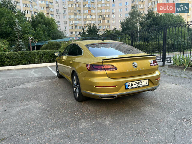 Желтый Фольксваген Arteon, объемом двигателя 1.98 л и пробегом 160 тыс. км за 27500 $, фото 9 на Automoto.ua