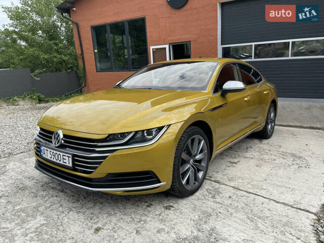 Жовтий Фольксваген Arteon, об'ємом двигуна 1.98 л та пробігом 182 тис. км за 24999 $, фото 2 на Automoto.ua