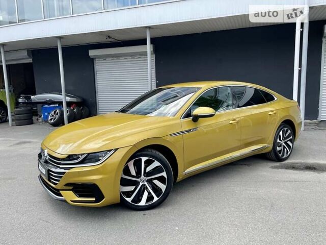 Жовтий Фольксваген Arteon, об'ємом двигуна 1.98 л та пробігом 57 тис. км за 29900 $, фото 6 на Automoto.ua