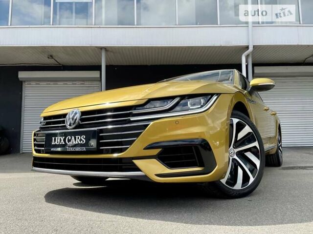 Желтый Фольксваген Arteon, объемом двигателя 1.98 л и пробегом 57 тыс. км за 29500 $, фото 12 на Automoto.ua