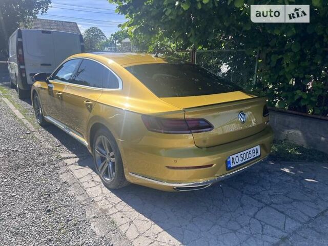 Жовтий Фольксваген Arteon, об'ємом двигуна 2 л та пробігом 187 тис. км за 26000 $, фото 3 на Automoto.ua