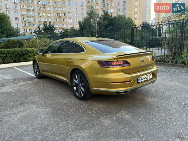 Желтый Фольксваген Arteon, объемом двигателя 1.98 л и пробегом 160 тыс. км за 27500 $, фото 10 на Automoto.ua