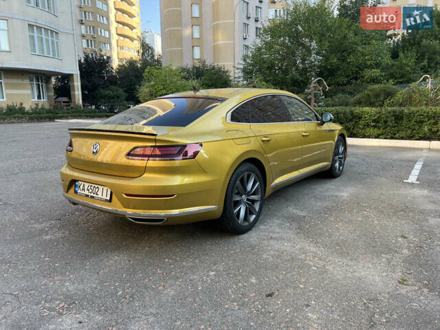 Желтый Фольксваген Arteon, объемом двигателя 1.98 л и пробегом 160 тыс. км за 27500 $, фото 5 на Automoto.ua