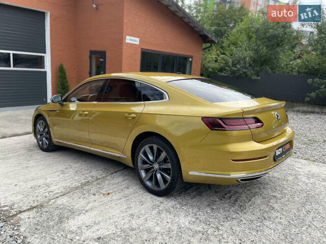 Жовтий Фольксваген Arteon, об'ємом двигуна 1.98 л та пробігом 182 тис. км за 24999 $, фото 3 на Automoto.ua