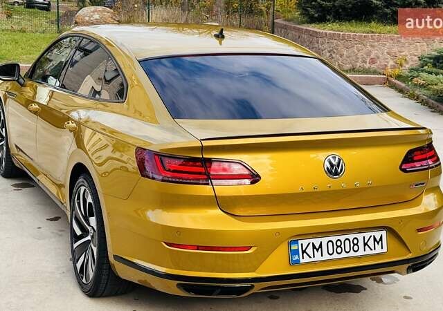 Фольксваген Arteon 2018 в Коростене на Automoto.ua Желтый Фольксваген Arteon, объемом двигателя 1.97 л и пробегом 184 тыс. км за 27999 $, фото 7 на Automoto.ua