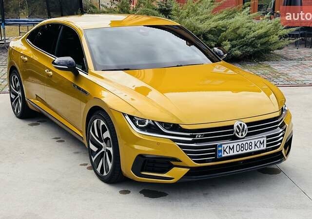 Фольксваген Arteon 2018 в Коростене на Automoto.ua Желтый Фольксваген Arteon, объемом двигателя 1.97 л и пробегом 184 тыс. км за 27999 $, фото 18 на Automoto.ua