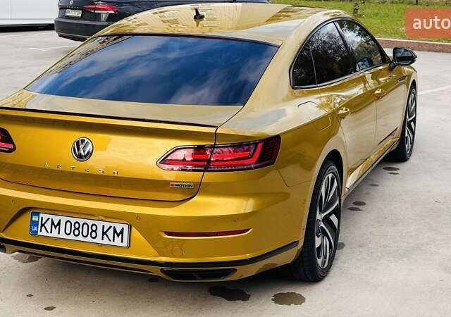 Фольксваген Arteon 2018 в Коростене на Automoto.ua Желтый Фольксваген Arteon, объемом двигателя 1.97 л и пробегом 184 тыс. км за 27999 $, фото 12 на Automoto.ua