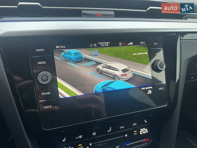 Серый Фольксваген Arteon, объемом двигателя 1.98 л и пробегом 28 тыс. км за 49900 $, фото 100 на Automoto.ua