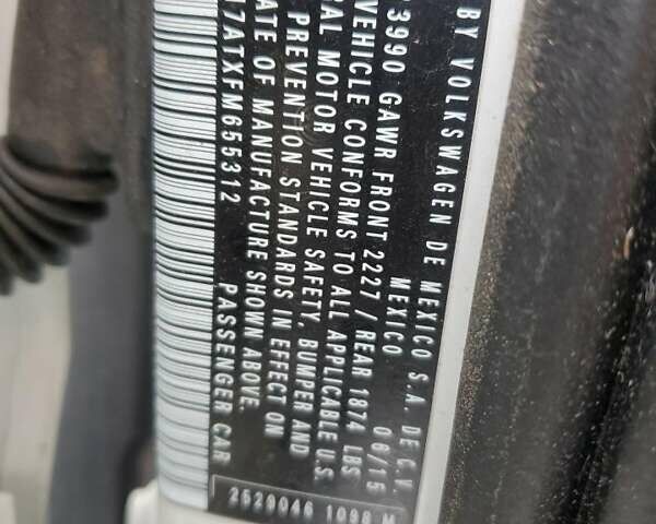 Білий Фольксваген Бітл, об'ємом двигуна 1.8 л та пробігом 160 тис. км за 1800 $, фото 11 на Automoto.ua