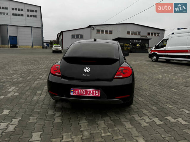 Черный Фольксваген Битл, объемом двигателя 1.8 л и пробегом 194 тыс. км за 12500 $, фото 4 на Automoto.ua