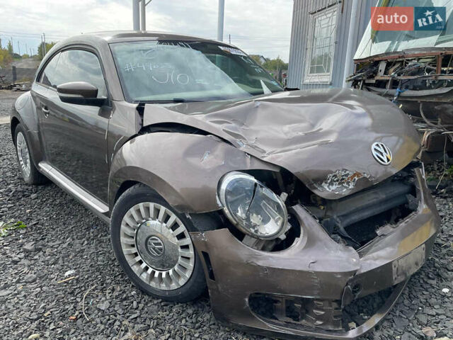 Коричневый Фольксваген Битл, объемом двигателя 1.8 л и пробегом 170 тыс. км за 4400 $, фото 3 на Automoto.ua
