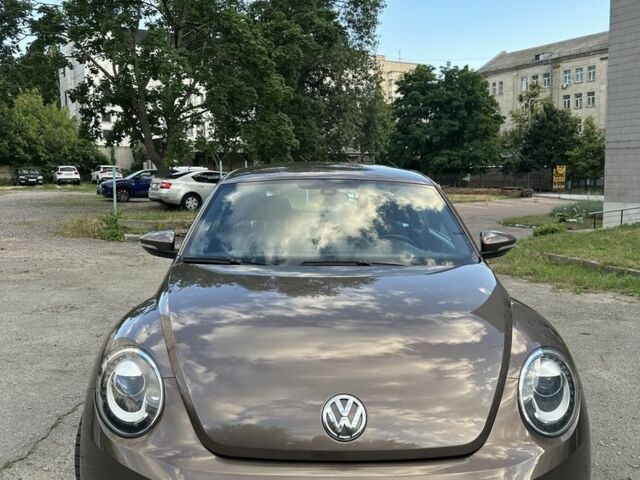 Коричневый Фольксваген Битл, объемом двигателя 1.4 л и пробегом 117 тыс. км за 12000 $, фото 3 на Automoto.ua