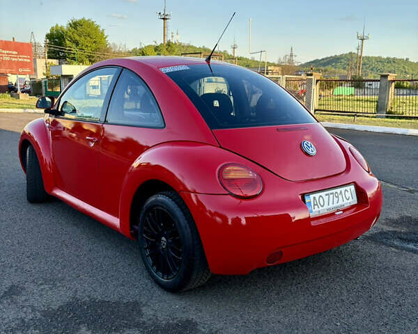 Красный Фольксваген Битл, объемом двигателя 1.9 л и пробегом 283 тыс. км за 2999 $, фото 1 на Automoto.ua