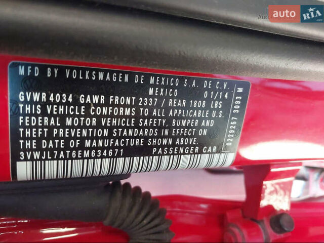 Червоний Фольксваген Бітл, об'ємом двигуна 2 л та пробігом 49 тис. км за 8100 $, фото 14 на Automoto.ua