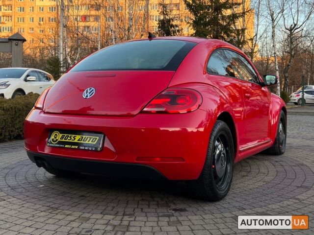 Красный Фольксваген Битл, объемом двигателя 1.8 л и пробегом 133 тыс. км за 11500 $, фото 6 на Automoto.ua