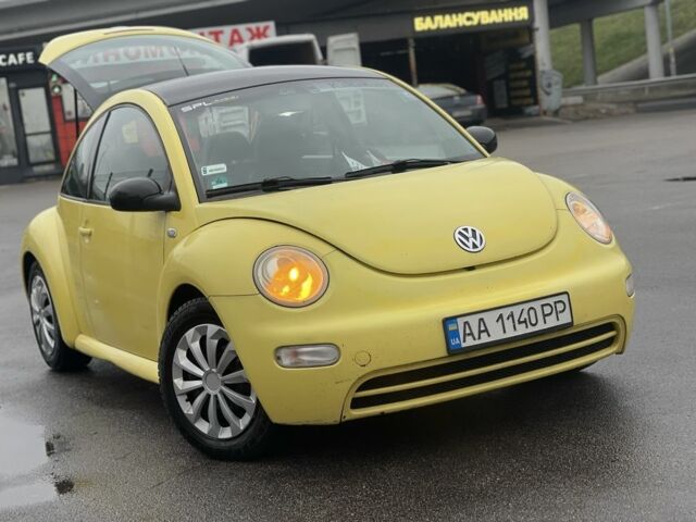 Желтый Фольксваген Битл, объемом двигателя 1.6 л и пробегом 283 тыс. км за 3100 $, фото 15 на Automoto.ua
