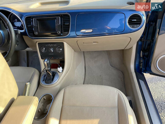 Синий Фольксваген Битл, объемом двигателя 1.8 л и пробегом 132 тыс. км за 13350 $, фото 16 на Automoto.ua